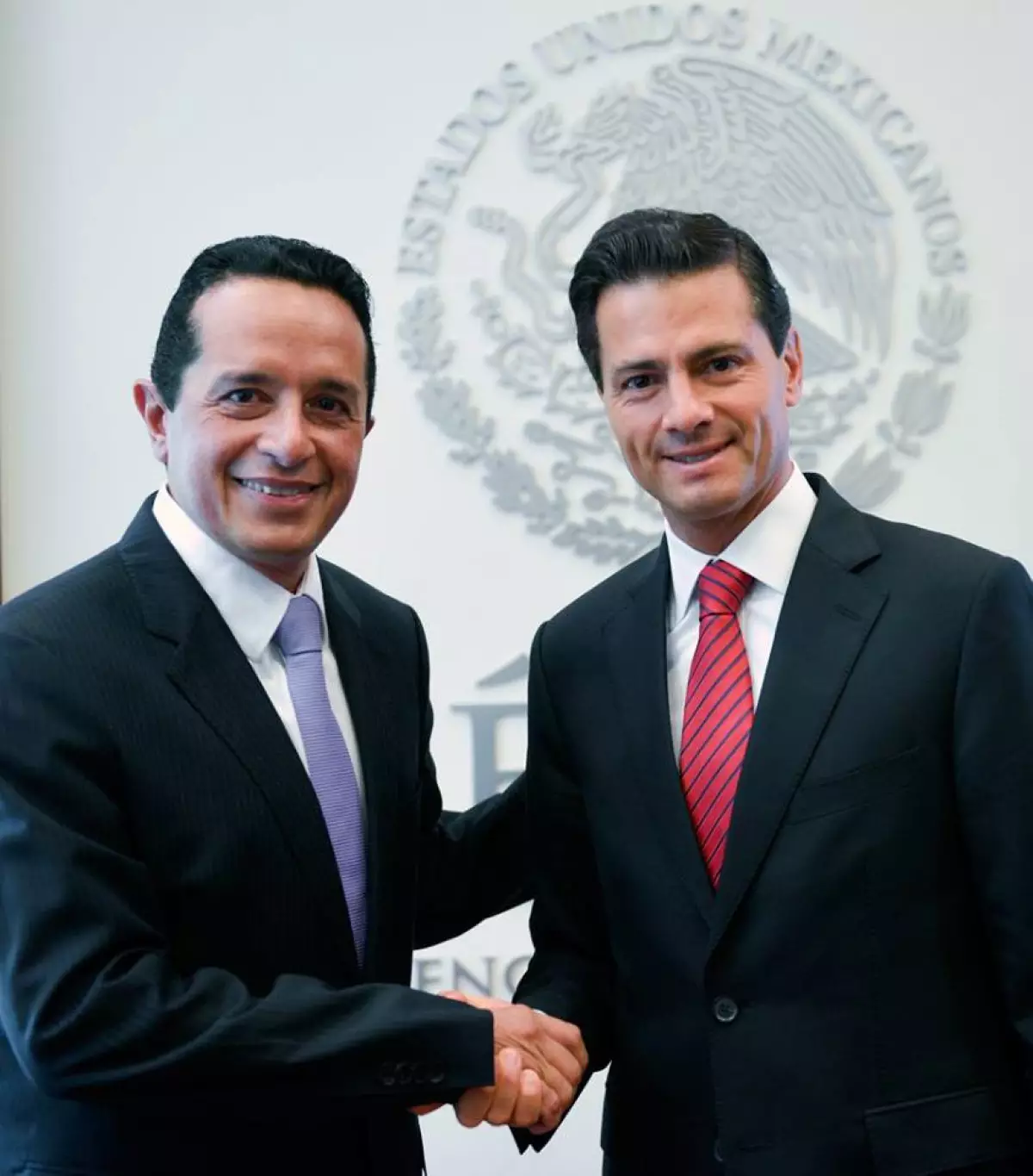 Carlos Joaquín y Enrique Peña Nieto