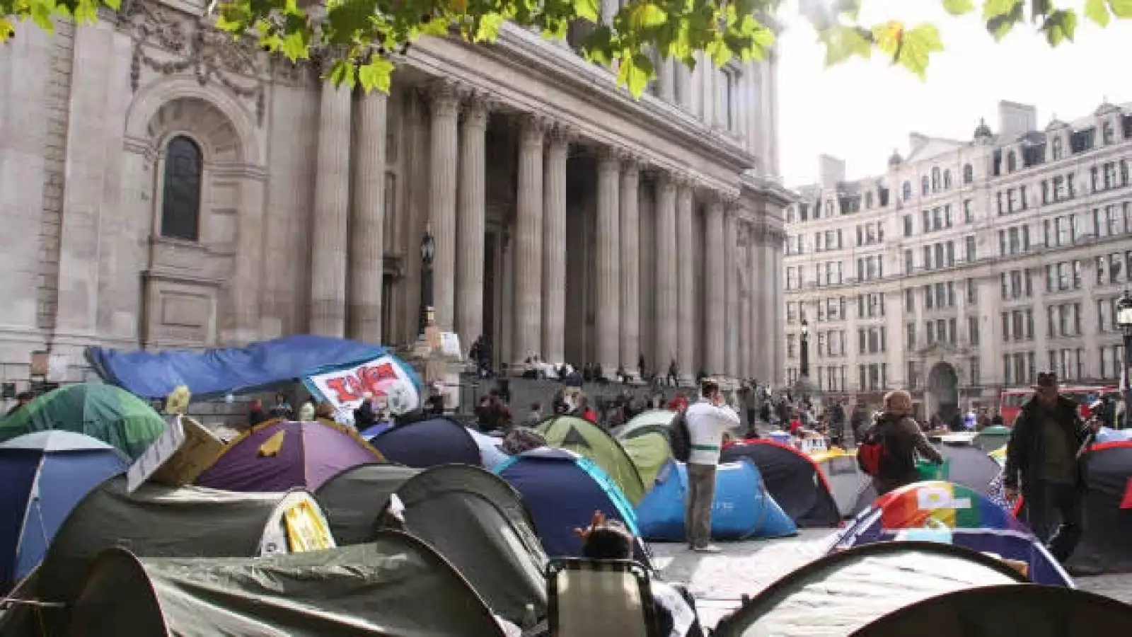 Ocupa Londres - catedral de San Pablo