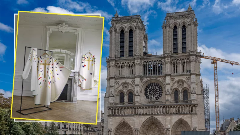 notre dame reabre Jean-Charles de castelbajac