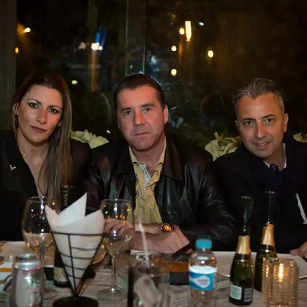 Yamila Di Francesco,Federico lo Riggio y Mariano Carosa