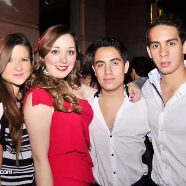 Marcela Lozano,Estefani de la Garza,Abdiás Escobar y Pepe Orozco