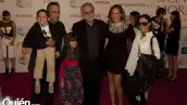 Julio Bracho con su familia