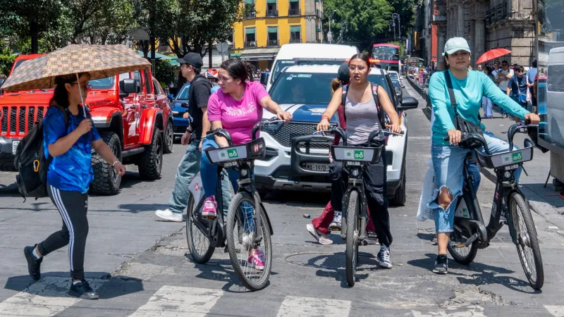Mujeres en bici