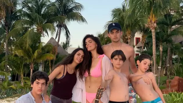 Ana Bárbara y sus hijos