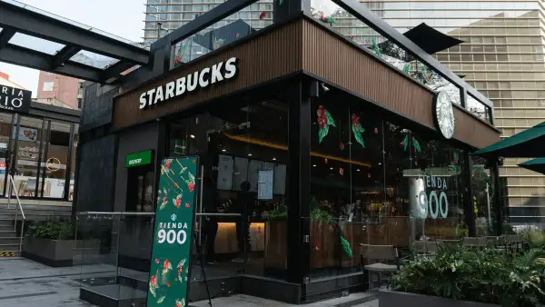 Tienda de Starbucks en Ciudad de México.
