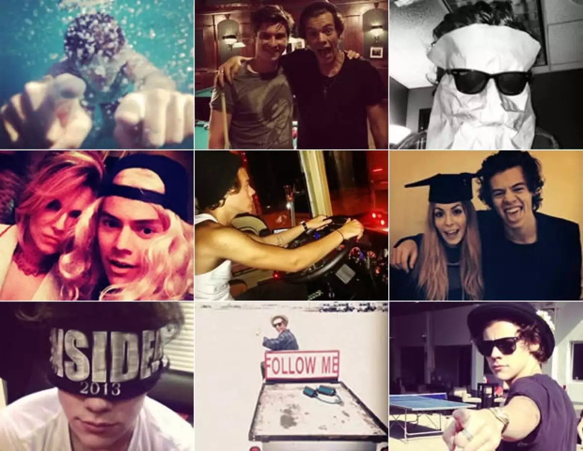 De selfies muy creativas a fotos con sus seres queridos, esto y más es lo que podemos encontrar en la red social del cantante.