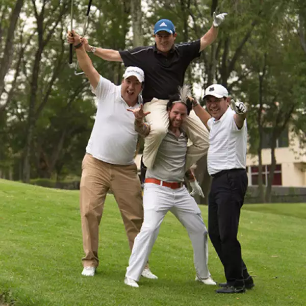 Óscar Cerrada, Francisco Davó, Pablo Barquet y Carlos Mendoza