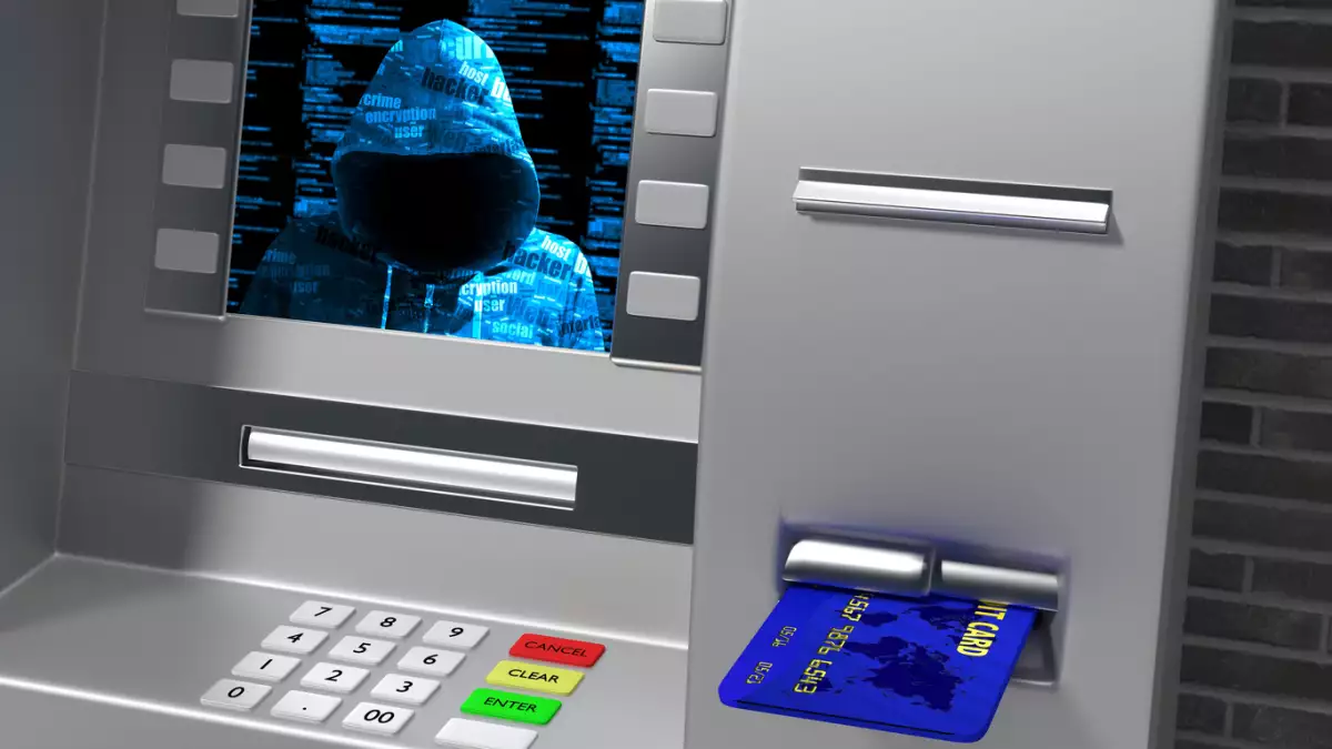 Cajero hackeado
