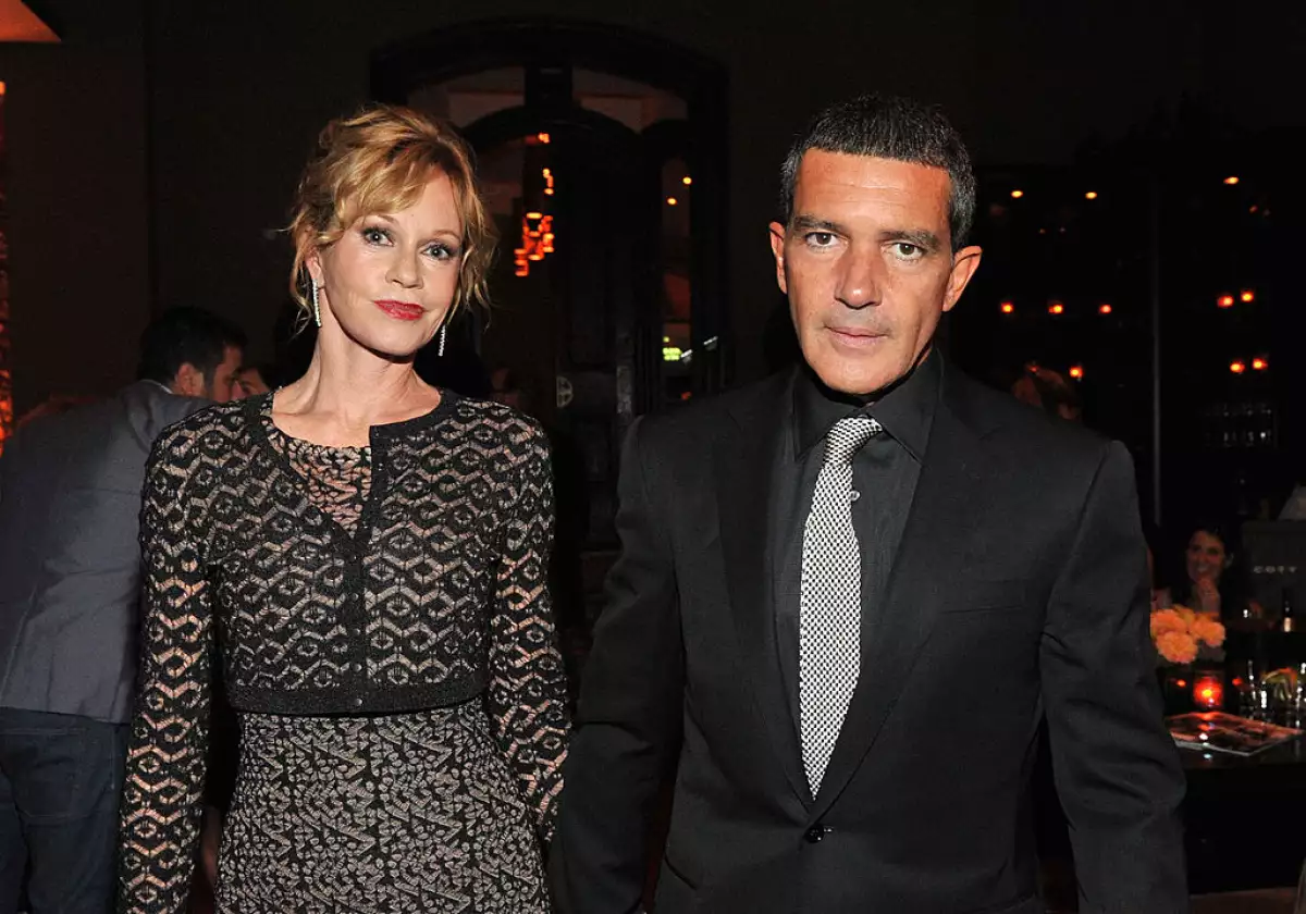 Melanie Griffith y Antonio Banderas