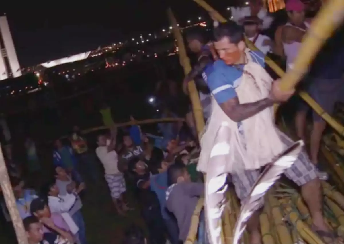 Campamento ind�gena, Brasil