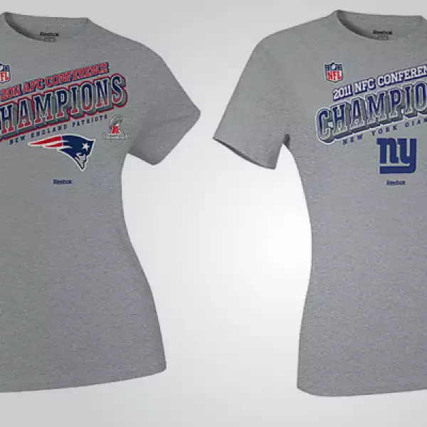 Las mujeres también pueden vestir los colores de su equipo favorito, desembolsando 23.99 dólares por alguna de estas playeras.