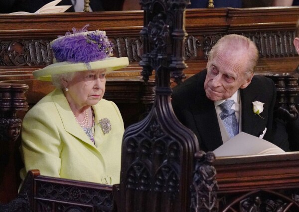 Reina Isabel II y su esposo, el duque de Edimburgo