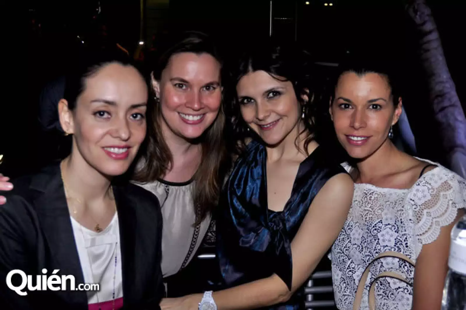 Gaby Jiménez, Fernanda León, Alejandra Lemus y Silvia García Rojas