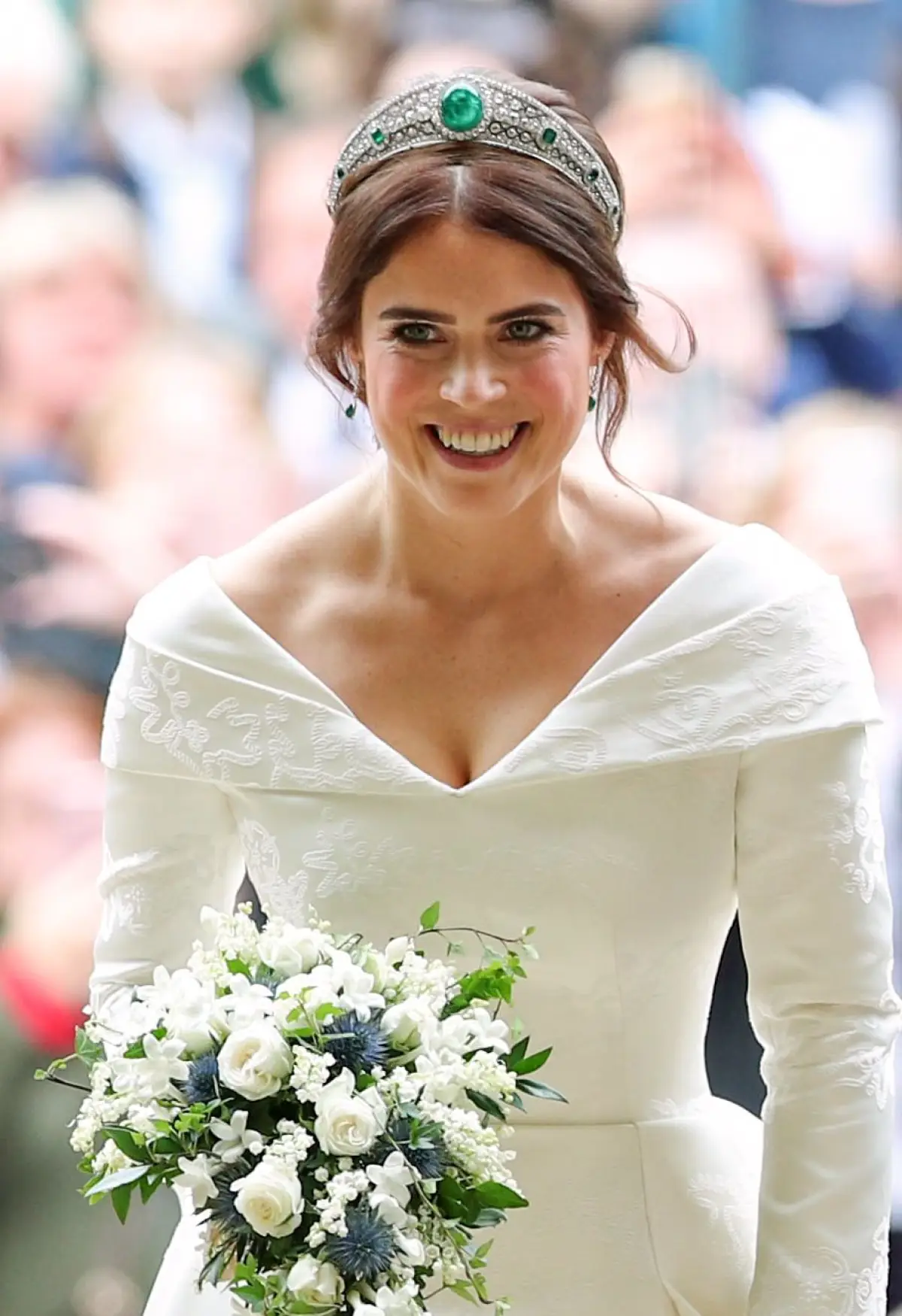 Esta es la historia detrás de la tiara de esmeraldas de la princesa Eugenia.