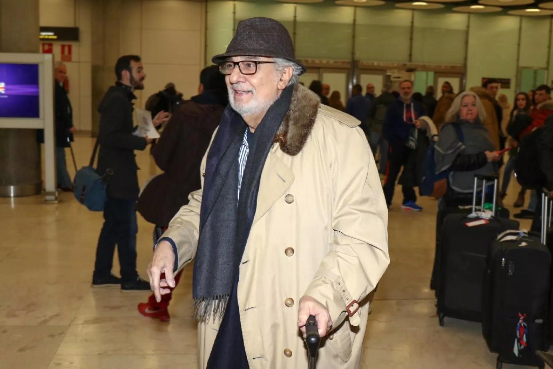 Celebrity Sighting In Madrid- December 17, 2019