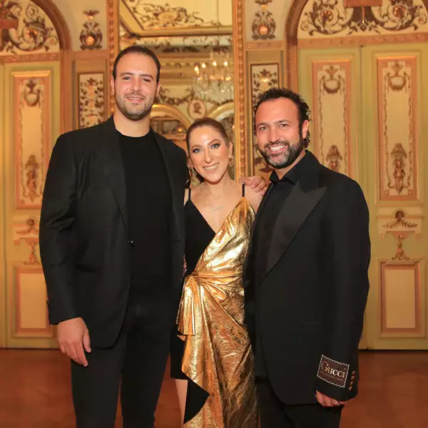 Elías Mizrahi, Debbie Sandler y Daniel Cohen 