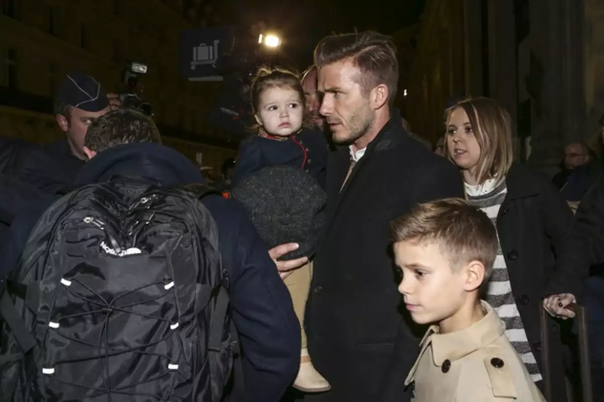 A su salida, la familia se veía satisfecha y lista para regresar a su hogar.