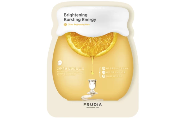 mascarilla-60 pesos-accesible-vitamina c-frudia-glowy-piel-iluminar-sheet mask