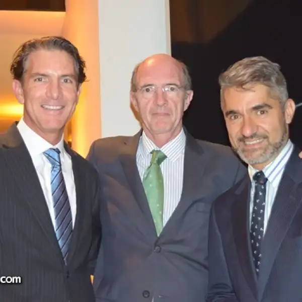 Sergio Stern,Joaquín Creixell y Óscar Sanabria.