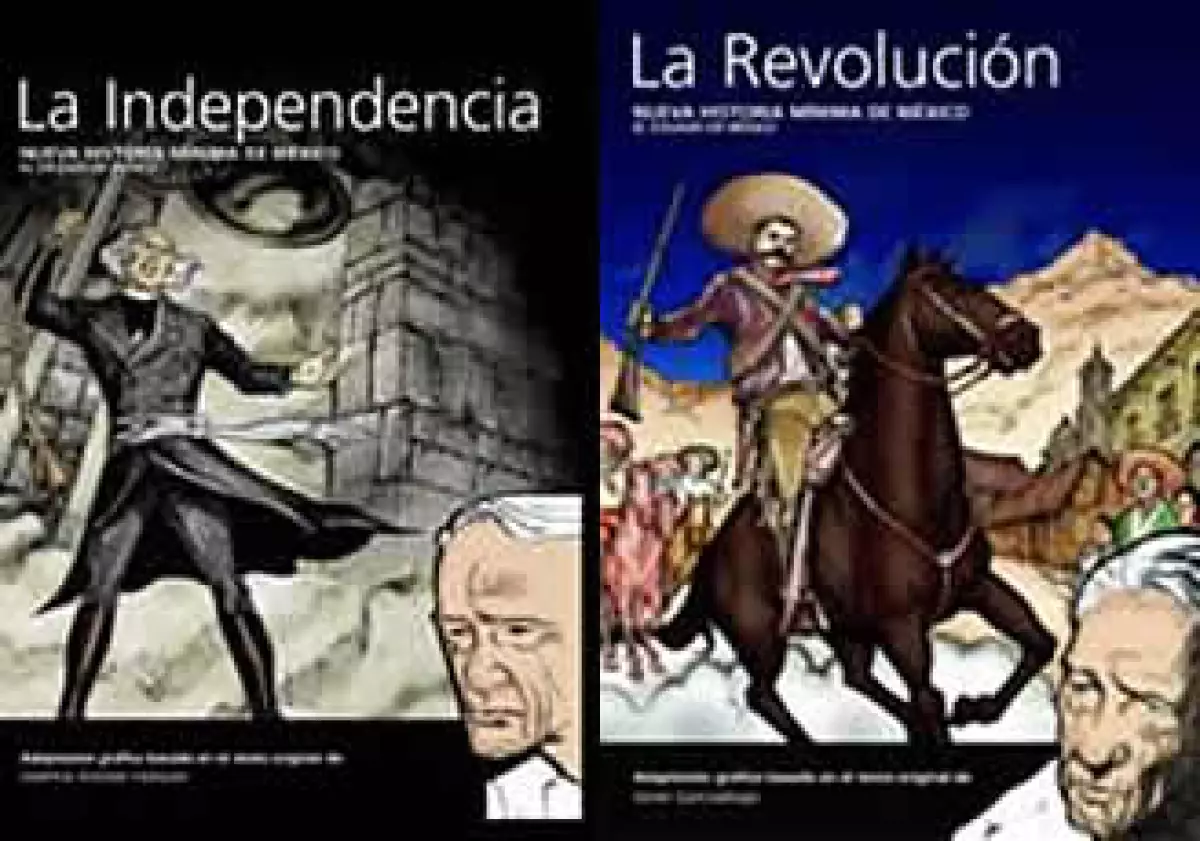 Las ilustraciones de los libros fueron realizadas por Jorge Aviña y Pepeto. (Foto: Cortesía Editorial Turner)