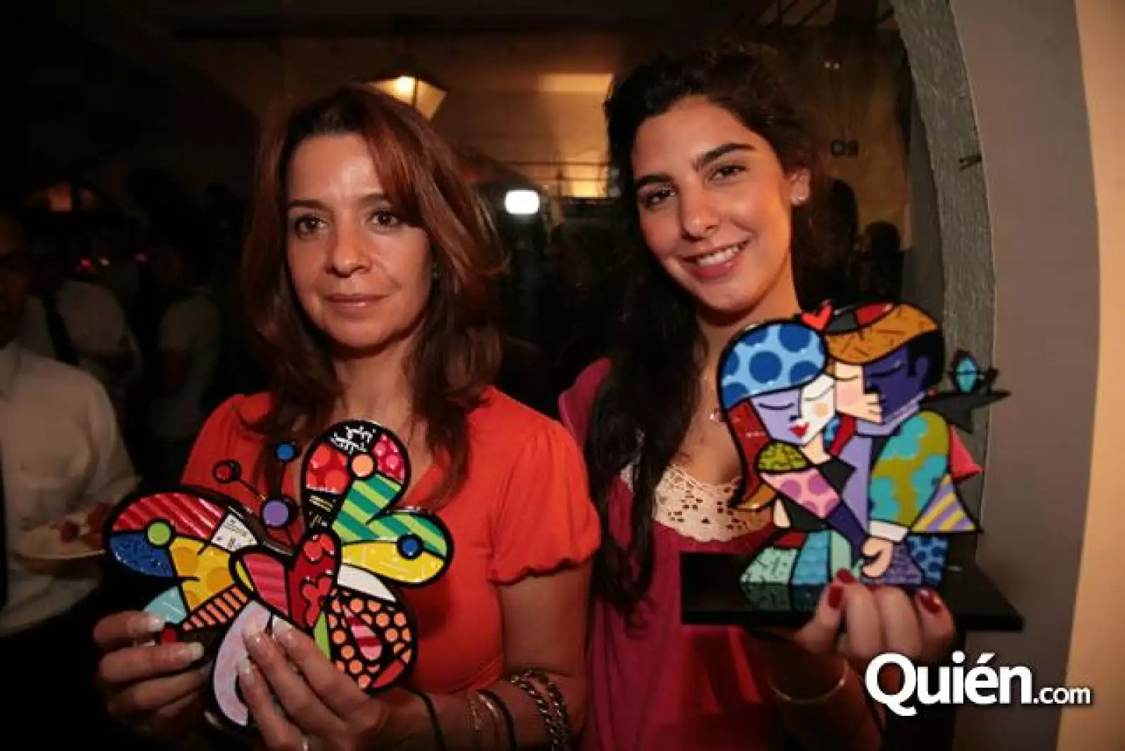 Inaguración exposicion Romero Britto