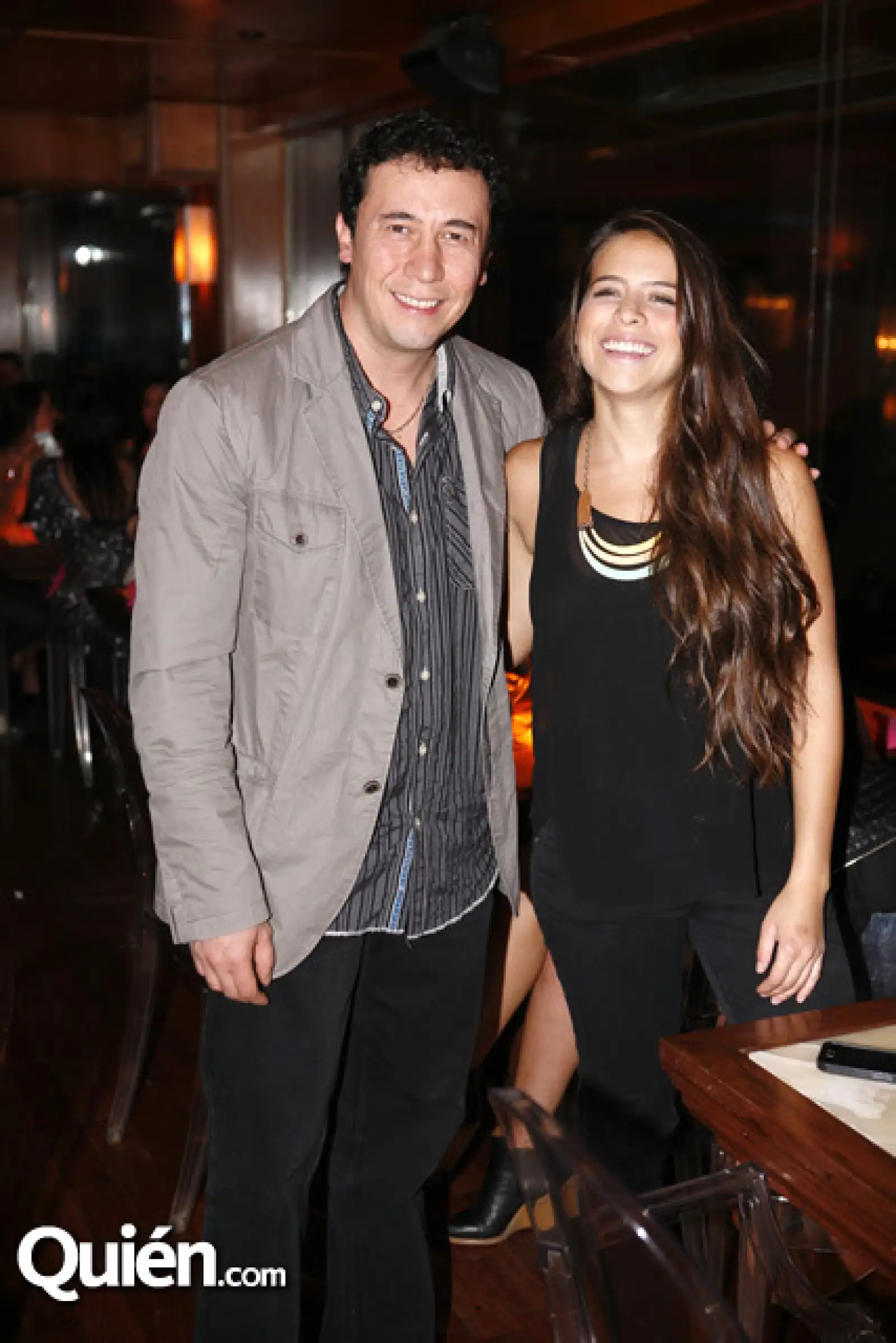 Rodrigo de la Sierra y Paola Deldin