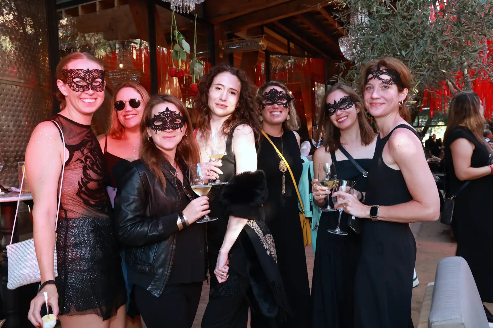 Louise White, Olivia Scheck, Sara Haralson, Meg Goetsch, Amanda 