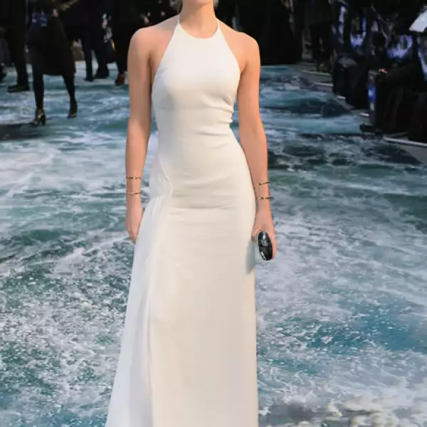 En la premiere de la cinta `Noah´ en Londres.