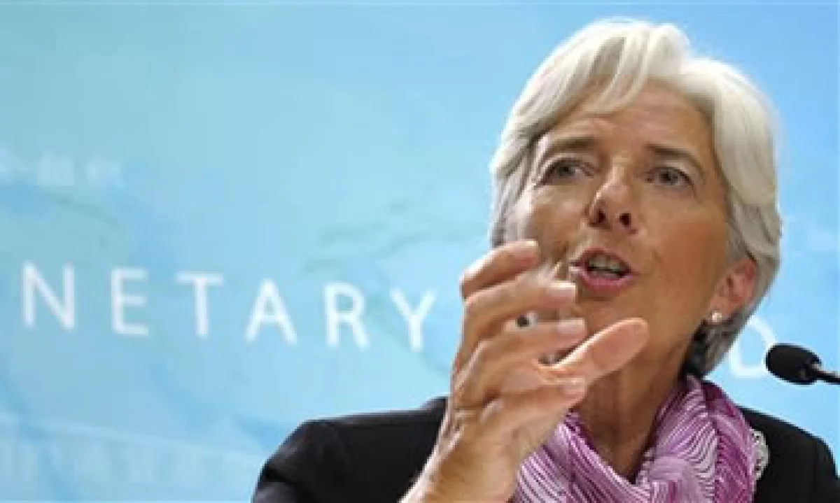 La directora del FMI, Christine Lagarde, dijo que las reformas para dar más peso a los emergentes han sido insuficientes. (Foto: AP)