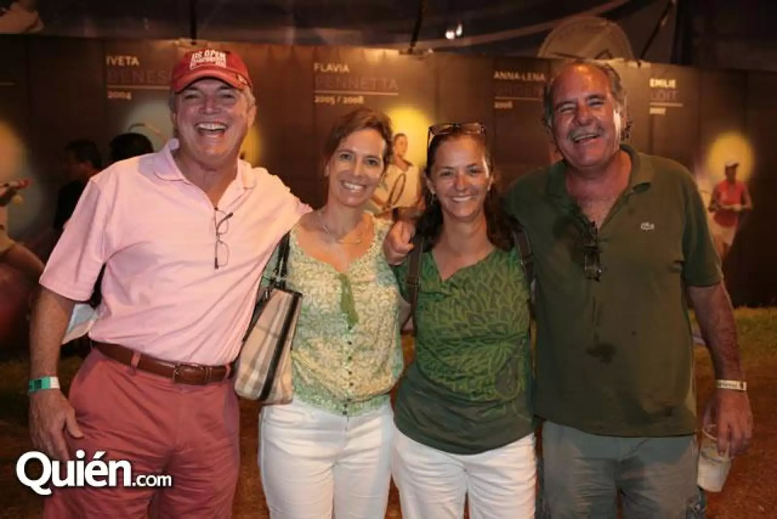 Jorge Robleda,Ingrid Giffenig,Lourdes Huges y Luis Gándara.