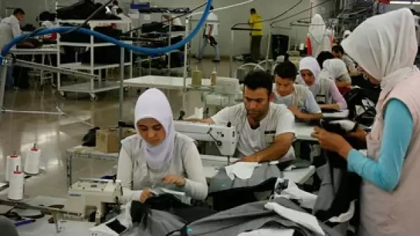Linea de produccion textil