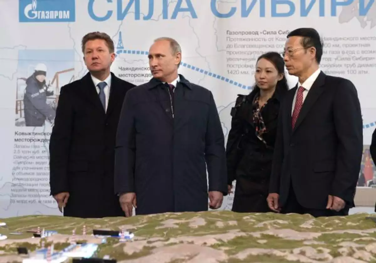 Gasoducto ruso hacia China