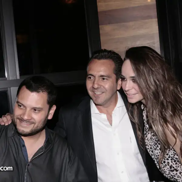 Erick Moreno, Enrique Carreón y Paulina Rivas