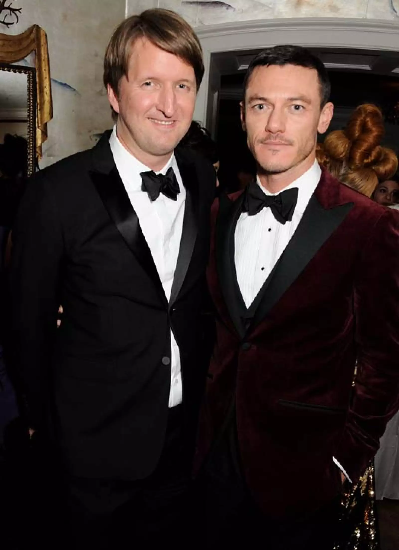 Tom Hooper, Luke Evans
