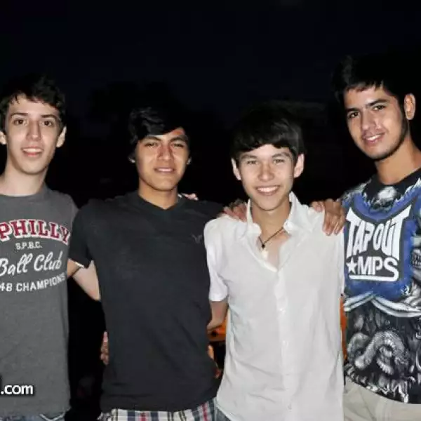 Oscar Herrera,Héctor Barrera,Daniel Rojas y Cuauhtemoc Treviño