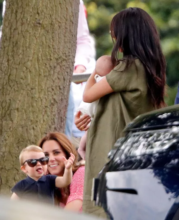 Meghan Markle y príncipe Loui