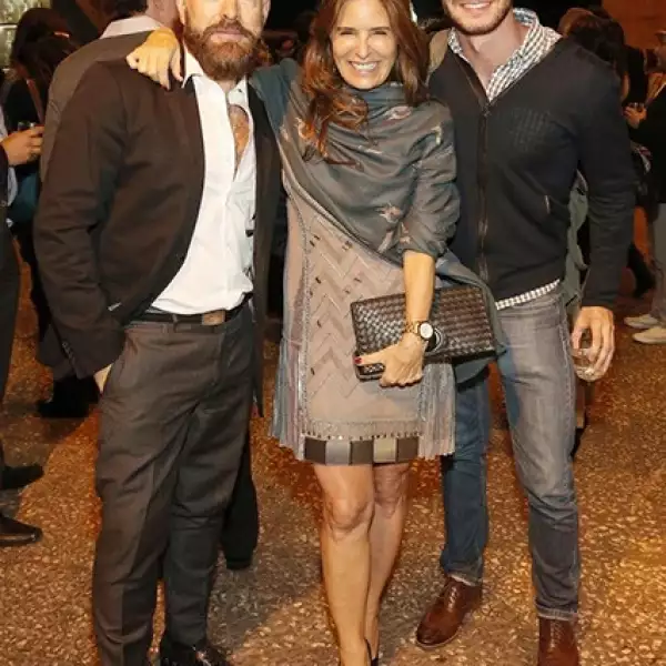 Manolo Contreras, Lina Botero y Antonio Harfuch