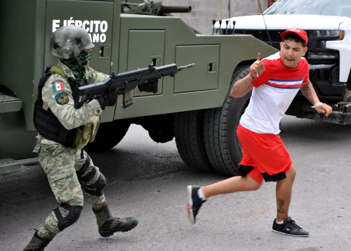 Agresión de elementos de la Sedena a personas en Tamaulipas