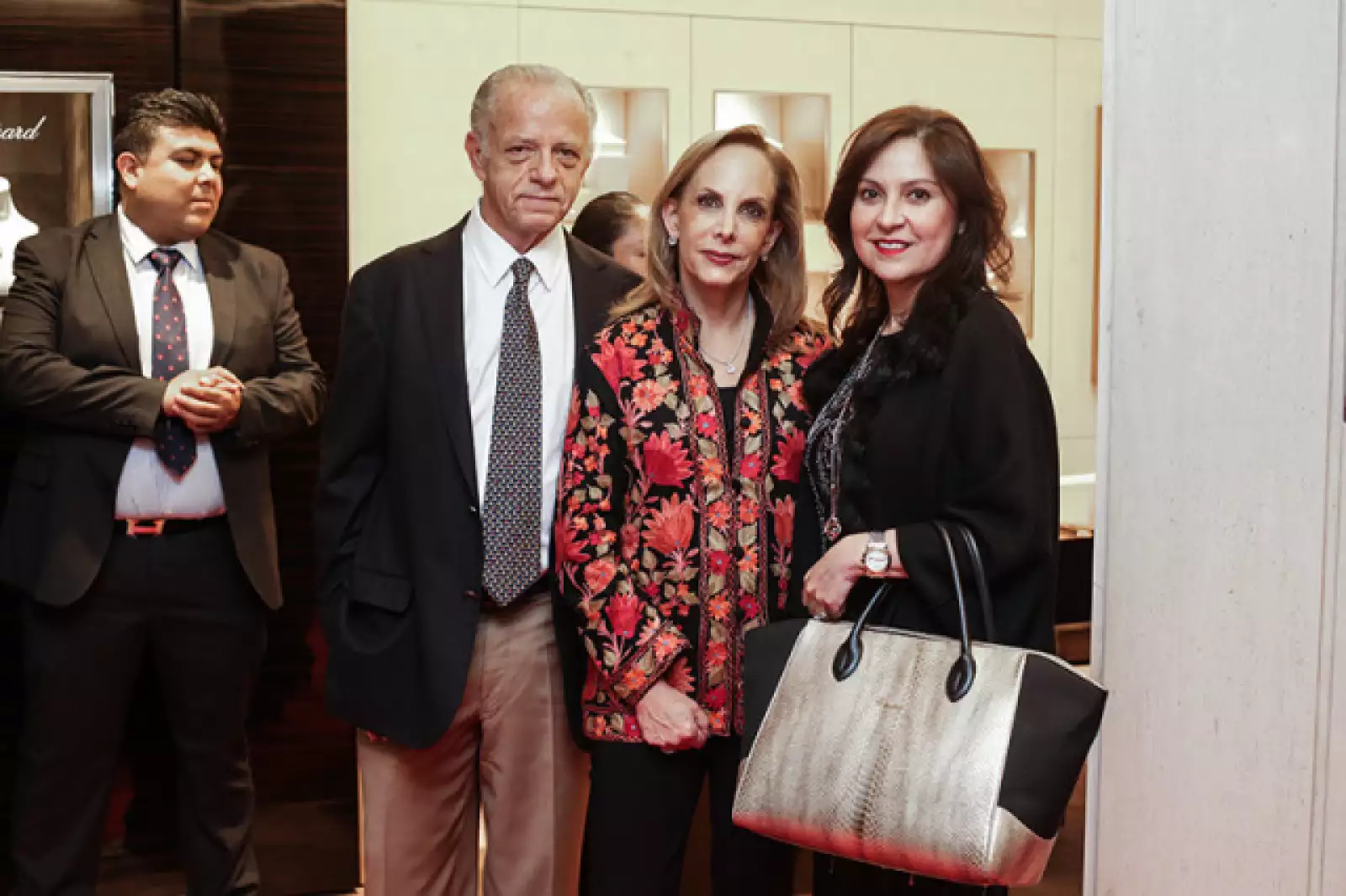 Rafael Alazaki,Mónica Bergery y Ivonne Lebena