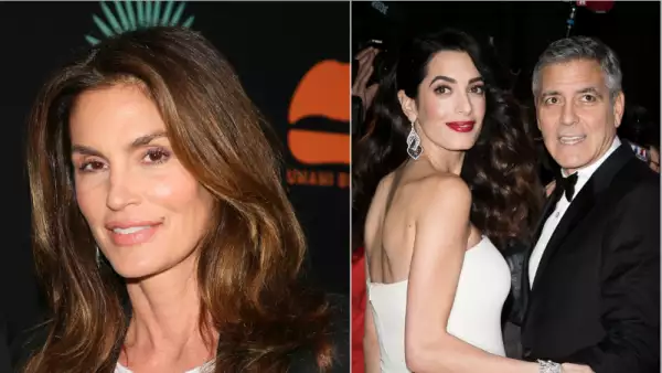 cindy crawford, amal y george clooney