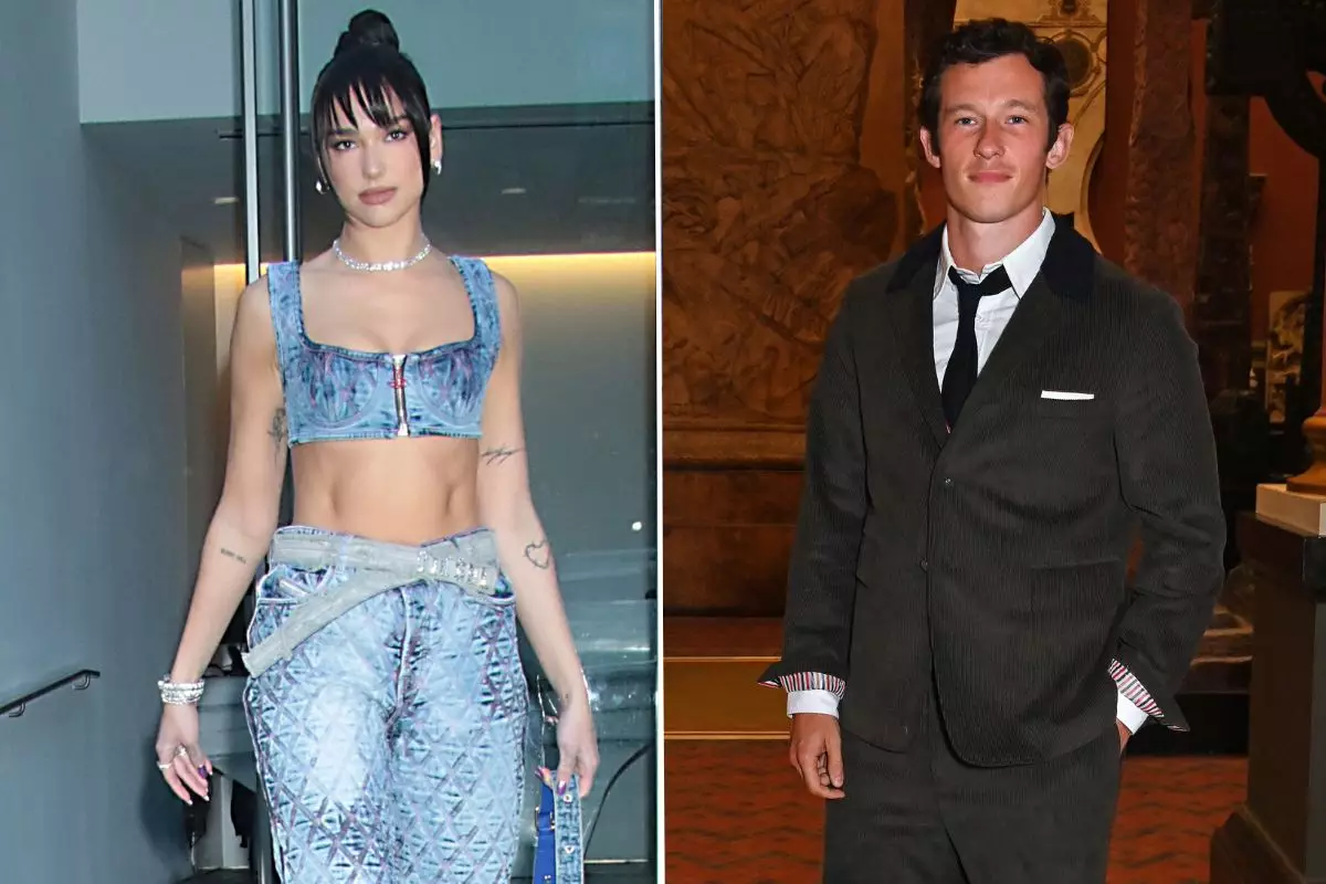 Dua Lipa, Callum Turner