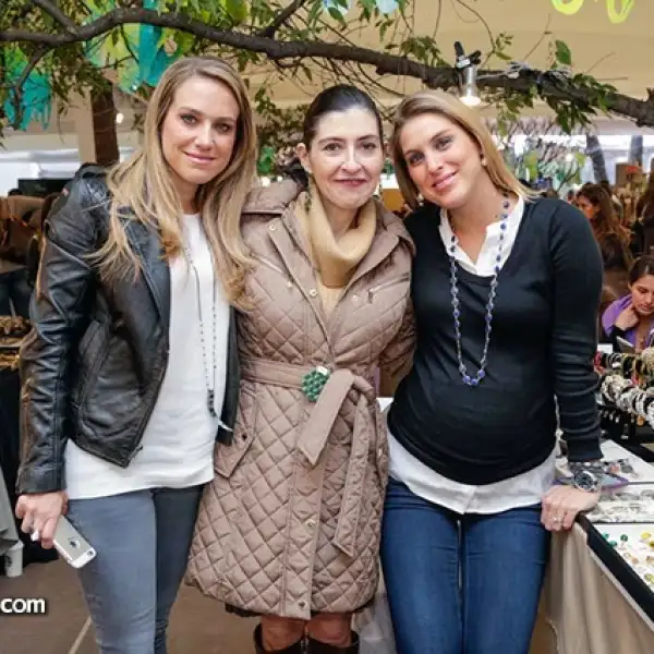 Claudia Isaac, Judy Chaurand y Claudia Isaac