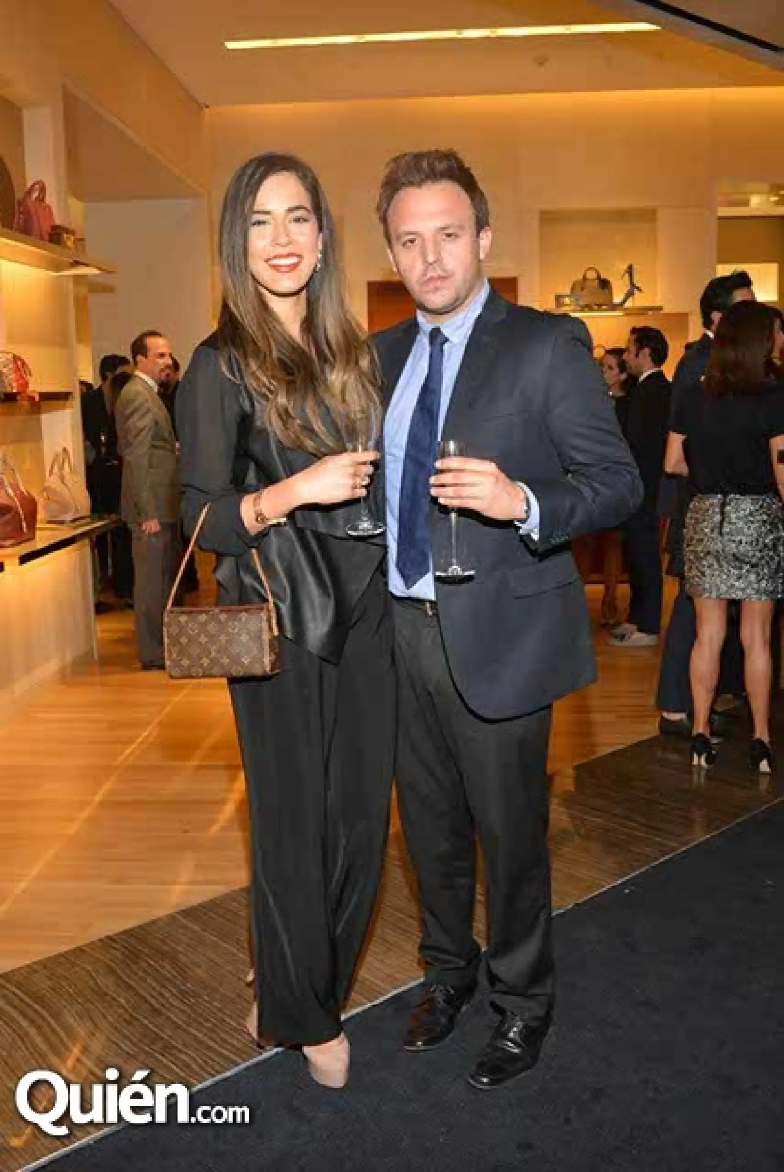Luisa Fernanda Islas y Julio Cortés.