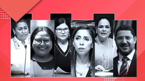 Senadores por la Mesa Directiva