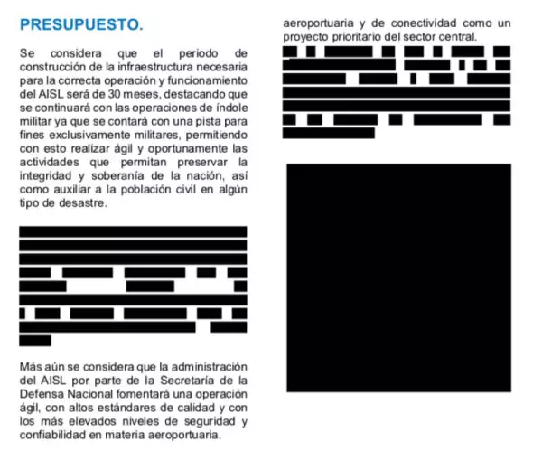 plan maestro Santa Lucía