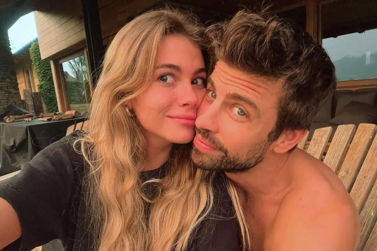 Selfie de Clara Chía y Piqué 