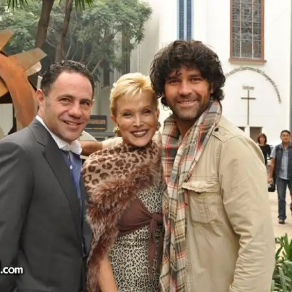 Sergio Berger,Raquel Bessudo y Valentino Lanus