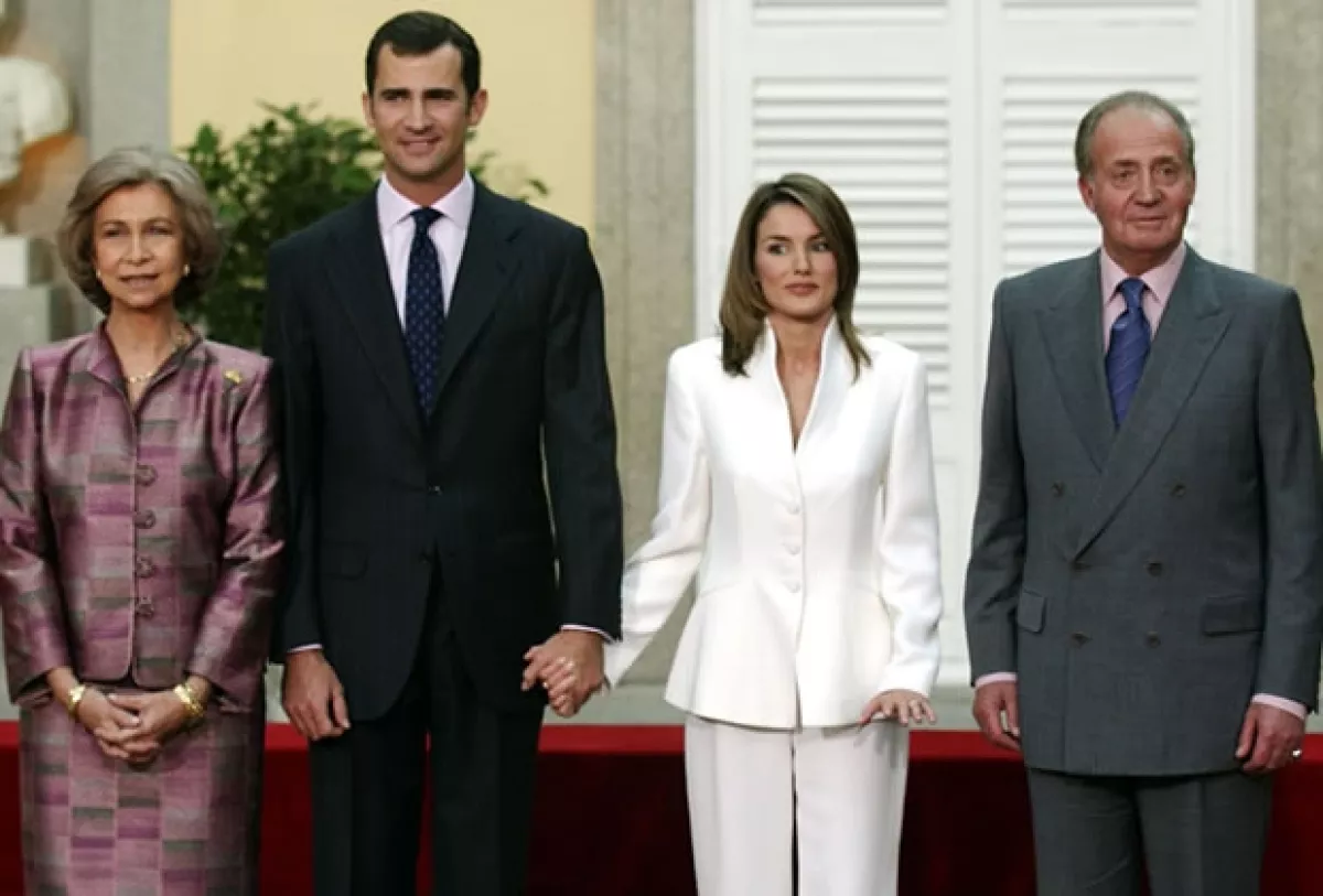 Dicen que el rey Juan Carlos no quiere a su nuera.