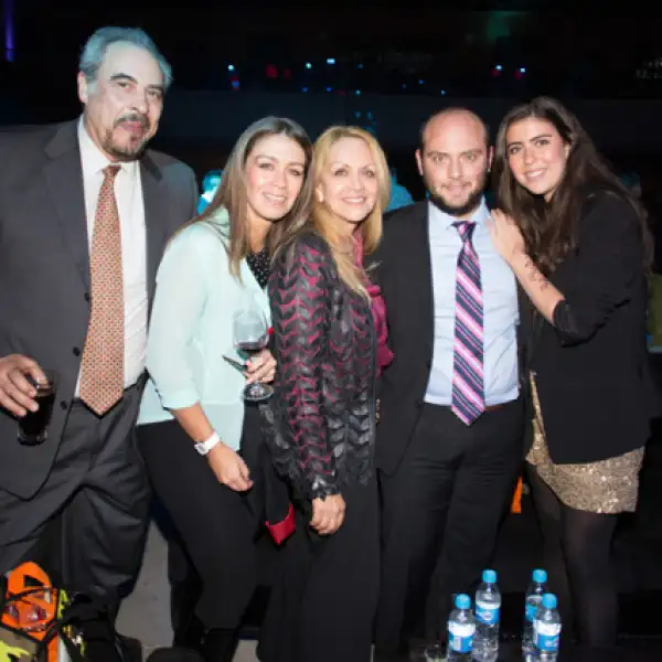 José Antonio, Jimena y Lourdes Alcocer, Diego Hugez y Lula Alcocer
