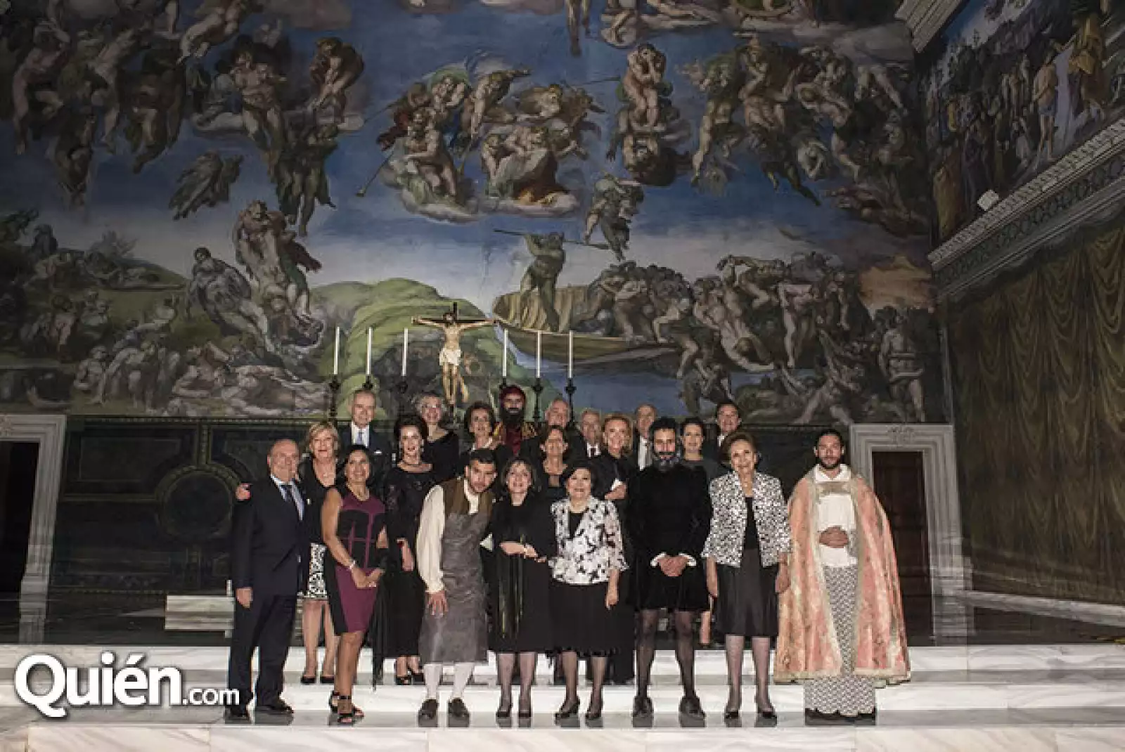 Blanca Currielche, Lorena Espinosa, Connie Visoso, Eduardo Mallet, Verónica González, Guadalupe Caso de Name, Pilar Servitje, Carmen Hill, Maripaz Sáenz de Soberón, Rosita Tanaka, Martha Olhovich, Chiquis Rodríguez Peña, Baltasar Madrid, Alberto Torres Durazo, Alejandro O?Garrio y Fabián de Pedro